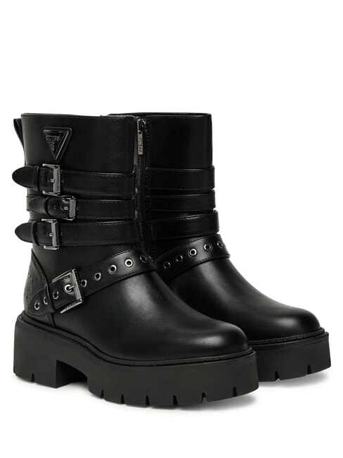 GUESS SALVO  Bottines NOIR - Chaussures Femme