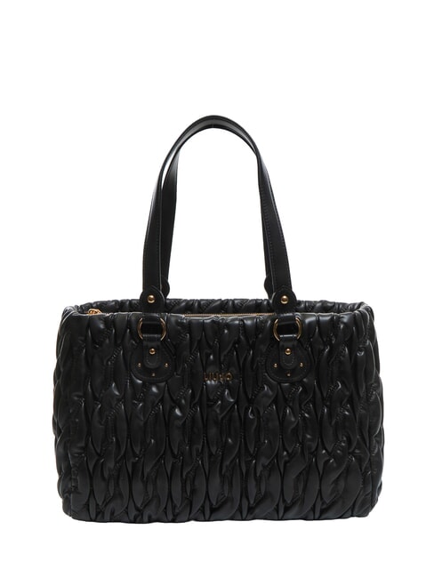 LIUJO AIDE Sac fourre-tout matelassé NOIR - Sacs pour Femme