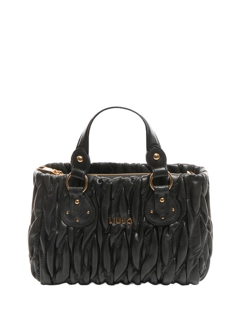LIUJO AIDE Petit sac fourre-tout matelassé NOIR - Sacs pour Femme