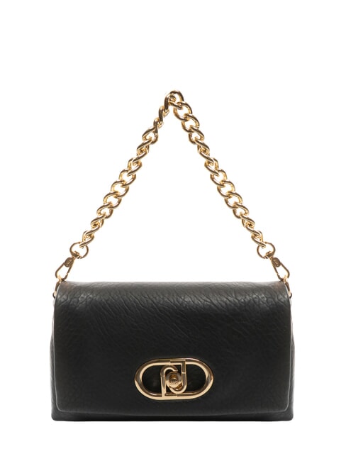 LIUJO LAPUFFY Sac à bandoulière avec poignée en chaîne NOIR - Sacs pour Femme