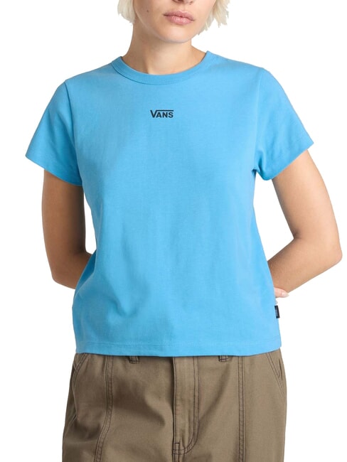 VANS BASIC MINI T-shirt en coton à manches courtes bleu héritage - T-shirt