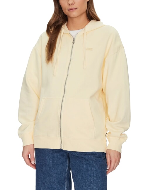 VANS EVERYDAY Sweat à capuche entièrement zippé glaçage au citron - Sweat-shirts pour femmes