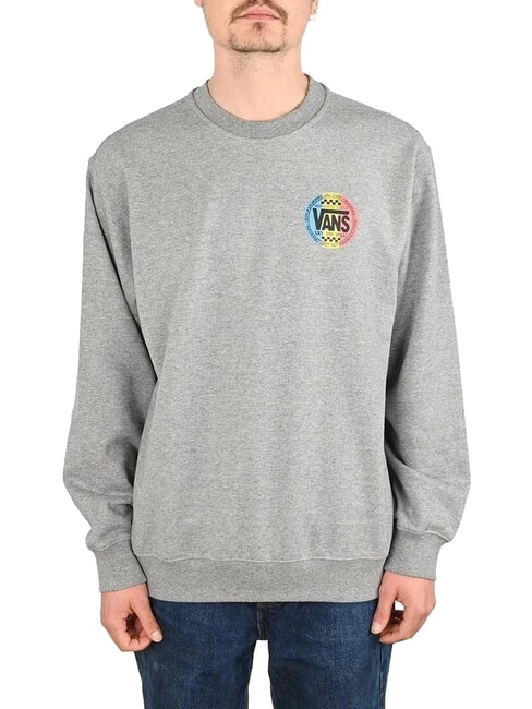 VANS RETRO CO Sweat-shirt à col rond avec imprimés patin ciment bruyère - Pulls molletonnés