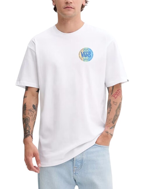 VANS RETRO CO T-shirt à manches courtes avec imprimés blanc - T-shirt