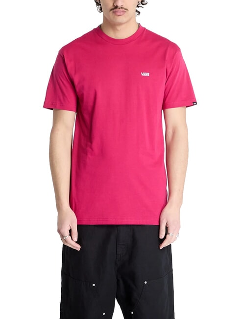 VANS LEFT CHEST LOGO  T-shirt en coton jubilé de cerise - T-shirt