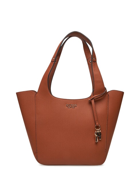 GUESS CALISTA 2 Sac à bandoulière sac fourre-tout albury caramel - Sacs pour Femme
