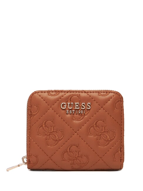 GUESS ADELASIA Portefeuille sac fourre-tout albury caramel - Portefeuilles Femme