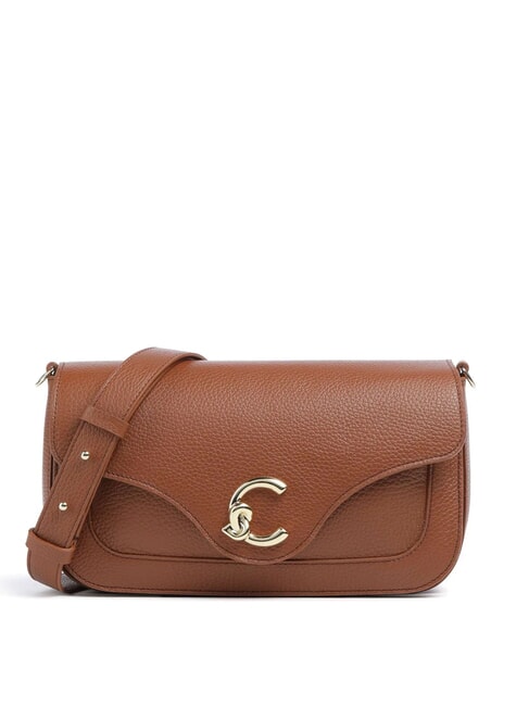COCCINELLE C-ME Sac à bandoulière Cognac - Sacs pour Femme