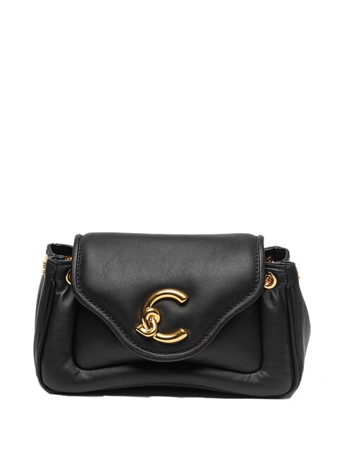 COCCINELLE C-ME FLUFFY Sac à bandoulière Noir - Sacs pour Femme