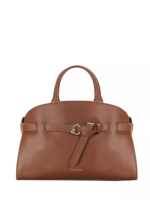 COCCINELLE SABINE Sac à main avec bandoulière Cognac - Sacs pour Femme