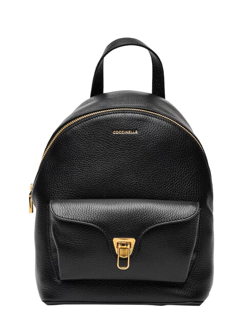 COCCINELLE BEAT GENERATION Sac à dos en cuir Noir - Sacs pour Femme