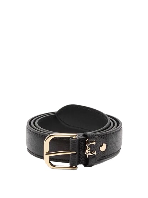 COCCINELLE METAL LOOP Ceinture en cuir Noir - Ceintures