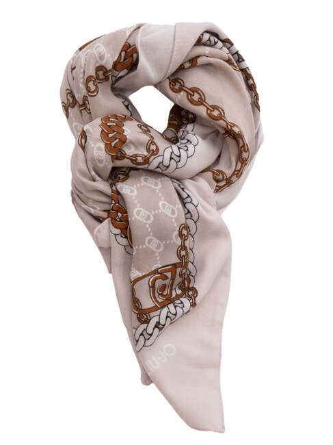 LIUJO CHAIN Écharpe avec imprimé all-over Naturel - Écharpes