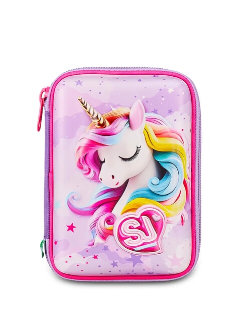 SJGANG FABLE JOURNEY Trousse à crayons avec kit scolaire violet - Étuis et Accessoires