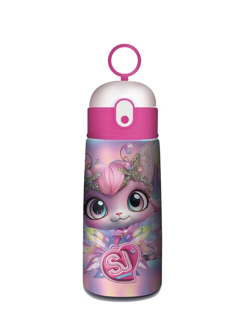 SJGANG ANIMALI Bouteille isotherme en acier fuxiafluo - Bouteilles thermiques