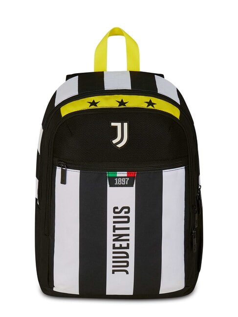 JUVENTUS MAGIC GOAL Sac à dos extensible RAYURE NOIR / BLANC - Sacs à dos pour l'École & les Loisirs