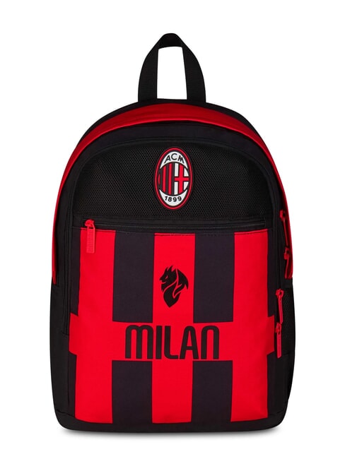 MILAN KICK AND SCORE Sac à dos extensible Noir - Sacs à dos pour l'École & les Loisirs