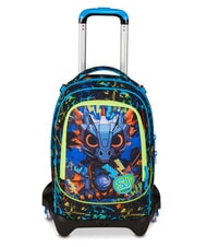 SJGANG LED LOOK Sac à dos à roulettes amovible à 3 roues - Sacs à dos à roulettes