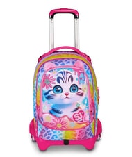 SJGANG CAT&AIR Sac à dos à roulettes amovible à 3 roues - Sacs à dos à roulettes