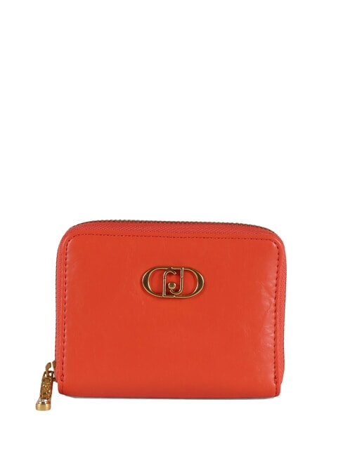 LIUJO LAPUFFY  Portefeuille moyen à fermeture éclair citrouille - Portefeuilles Femme