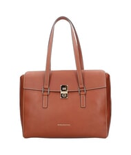 PIQUADRO CAMPIONARIO - DAFNE Sacoche en cuir pour ordinateur portable 14" - Porte Documents Travail