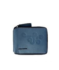 PIQUADRO CAMPIONARIO - MG Portefeuille moyen &agrave; fermeture &eacute;clair bleu - Portefeuilles Homme - 1