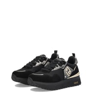 LIUJO MAXI WONDER 01 Baskets à plateforme avec détails en python - Chaussures Femme