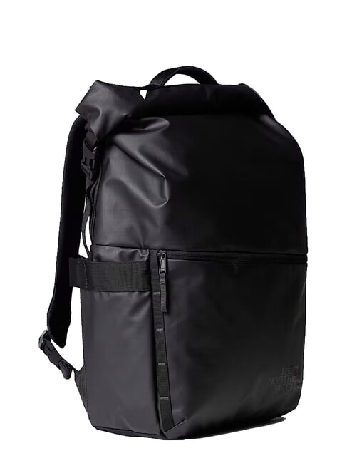 THE NORTH FACE BASE CAMP VOYAGER Sac à dos à enroulement, peut contenir des ordinateurs portables jusqu'à 16 pouces noir tnf/gris asphalte - Sacs à dos pour l'École & les Loisirs