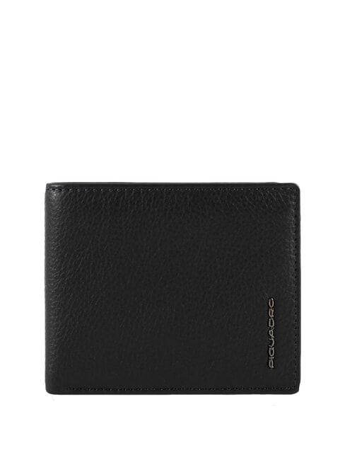 PIQUADRO MODUS SPECIAL Portefeuille en cuir Noir - Portefeuilles Homme
