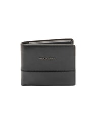 PIQUADRO W136 Portefeuille porte-monnaie en cuir - Portefeuilles Homme