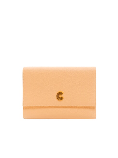 COCCINELLE MYRINE Portefeuille compact en cuir lever du soleil - Portefeuilles Femme