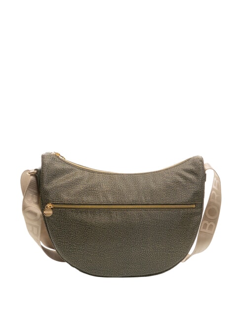 BORBONESE BORBONAIS LUNA Sac à bandoulière en tissu jet op laurier - Sacs pour Femme