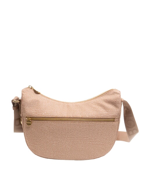BORBONESE BORBONAIS Sac Hobo LUNA, petit mauve - Sacs pour Femme