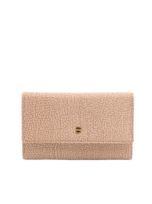 BORBONESE CLASSICA MEDIUM Portefeuille Femme mauve - Portefeuilles Femme