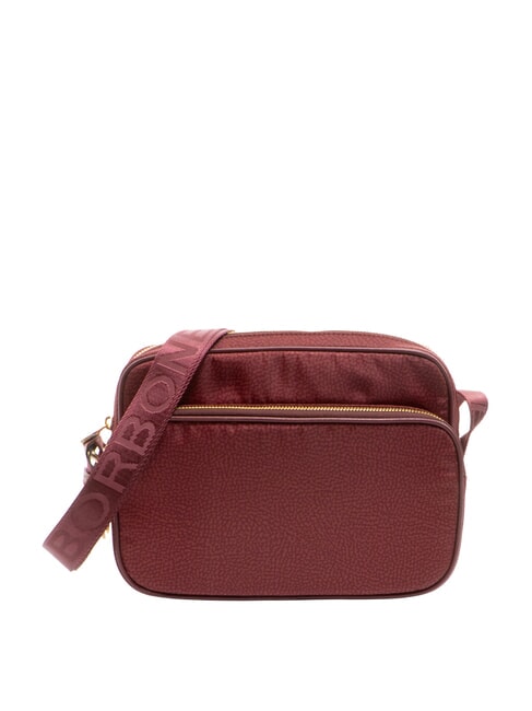 BORBONESE CAMERA CASE MEDIA ECO LINE Sac à bandoulière merlot - Sacs pour Femme