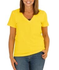 SUN68 BOXY T-shirt col V - T-shirt