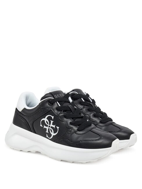 GUESS LUCKEI baskets à logo 4G NOIR - Chaussures Femme