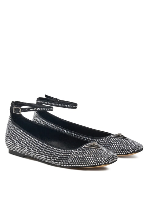 GUESS LEVVIS Ballerines avec strass NOIR - Chaussures Femme