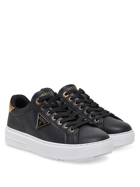 GUESS DENESA Baskets OR NOIR - Chaussures Femme