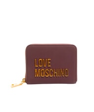 LOVE MOSCHINO BOLD LOVE Portefeuille zippé moyen Aorund - Portefeuilles Femme