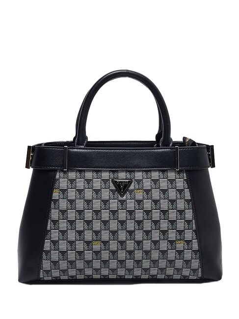 GUESS G WAVE 2 Sac à main avec imprimé logo jet set logo noir - Sacs pour Femme