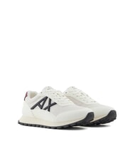 ARMANI EXCHANGE DROP MICROSUEDE Baskets avec logo contrasté - Chaussures Homme