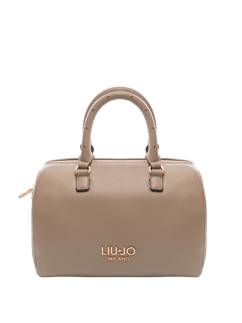 LIUJO EVRIM Sac de coffre clouté taupe du désert - Sacs pour Femme