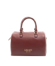 LIUJO EVRIM Sac de coffre clouté vin rouge - Sacs pour Femme - 1