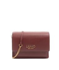 LIUJO CALIWEN Petit sac à bandoulière avec rabat vin rouge - Sacs pour Femme - 1