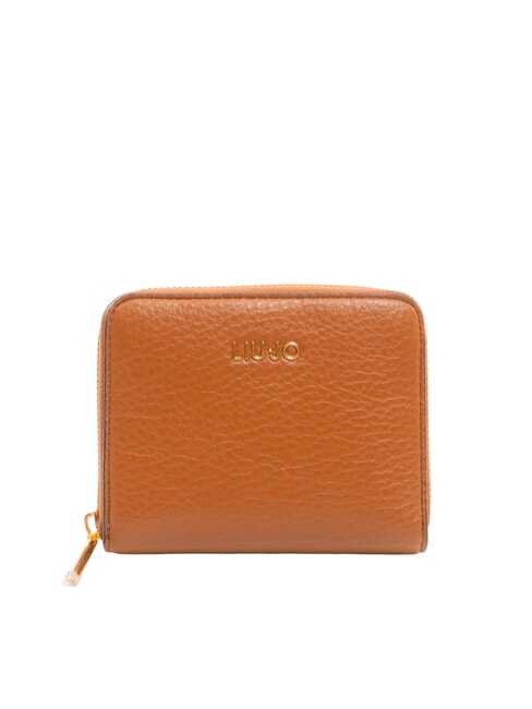 LIUJO CALIWEN Portefeuille moyen à fermeture éclair pain d'épices - Portefeuilles Femme