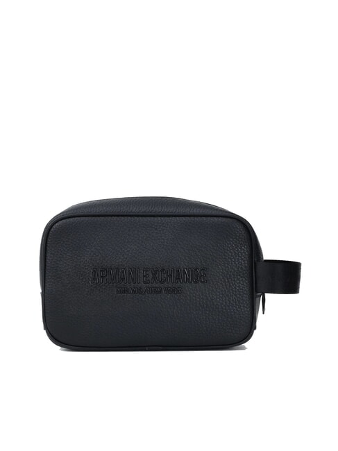 ARMANI EXCHANGE MIAMI Trousse de beauté avec bracelet noir - Trousses