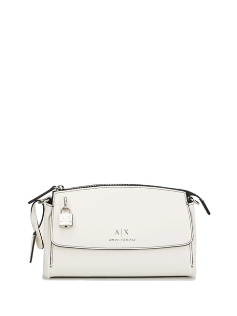 ARMANI EXCHANGE JANE Sac bandoulière avec cadenas journal/noir - Sacs pour Femme