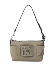 ARMANI EXCHANGE A|X BUCKLE Sac d'épaule bar brun - Sacs pour Femme - 1