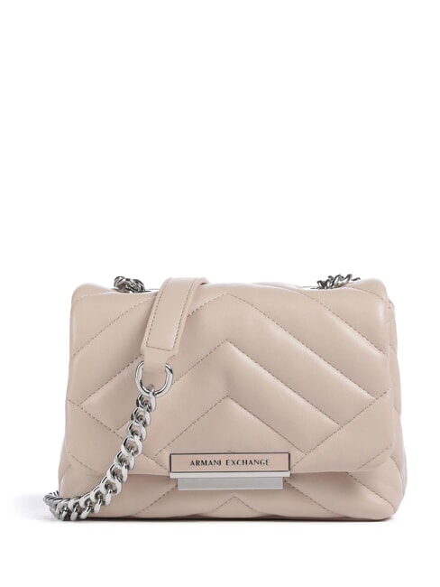 ARMANI EXCHANGE A|X MATELASSE Mini sac à bandoulière mirage rose - Sacs pour Femme